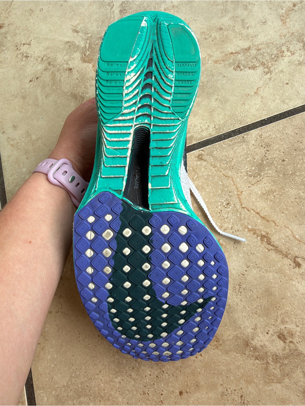 Nike ZoomX Vaporfly 3 Women’s Running Shoes Size 7.5 - Picture 5 of 9